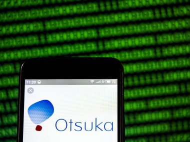 Otsuka ilaç Co., Ltd. şirket logosu s üzerinde görüntülenen gördüm