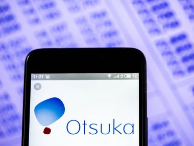 Otsuka ilaç Co., Ltd. şirket logosu s üzerinde görüntülenen gördüm