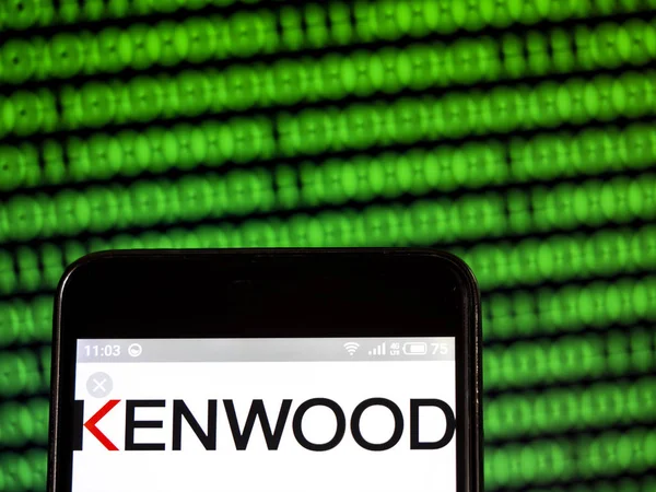 Logo společnosti Kenwood Limited vidět zobrazeného na chytrý telefon. — Stock fotografie