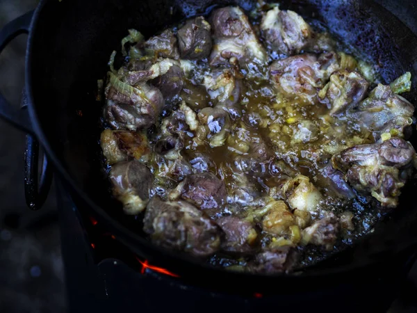 Плов це блюдо з Узбецька кухня — стокове фото