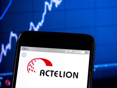 Bu fotoğraf resimde bir Actelion Pharmaceuticals Ltd logosu
