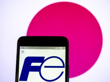 Bu fotoğraf resimde bir Fuji Electric Co, Ltd logosu d görüldü
