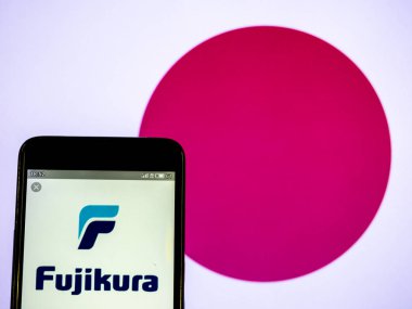 Bu fotoğraf resimde bir Fujikura Ltd. logosu görüldüğü görüldü o