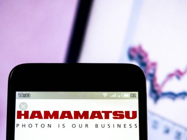 Bu fotoğraf resimde bir Hamamatsu Photonics K.K. logosu görüldü