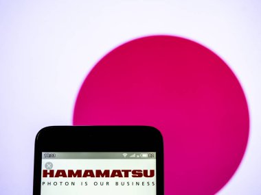 Bu fotoğraf resimde bir Hamamatsu Photonics K.K. logosu görüldü