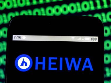 Bu fotoğraf resimde bir Heiwa Corporation logosu görüntü görüldü