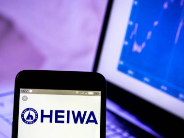 Bu fotoğraf resimde bir Heiwa Corporation logosu görüntü görüldü