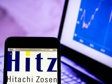 Bu fotoğraf resimde bir Hitachi ZOSEN Corporation logosu görüldü