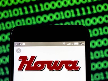 Bu fotoğraf resimde bir Howa Machinery Company Ltd logosu bakın