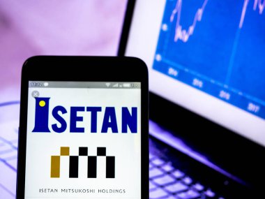 Bu fotoğraf illüstrasyon bir Isetan Mitsukoshi Holdings Ltd günlüğü