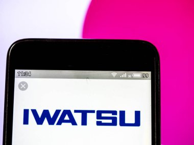 Bu fotoğraf illüstrasyon bir Iwatsu Electric, Co, Ltd logo se