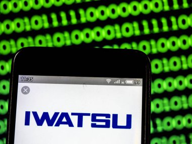 Bu fotoğraf illüstrasyon bir Iwatsu Electric, Co, Ltd logo se