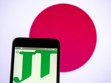 Bu fotoğraf illüstrasyon bir Japan Tobacco Inc görüntülenen o