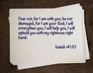 Fotoğraf illüstrasyon Alıntı İncil'den