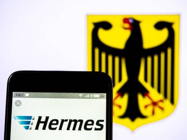 Bu fotoğraf illüstrasyon bir Hermes Logistik Gruppe Deutschland 