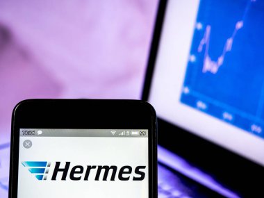 Bu fotoğraf illüstrasyon bir Hermes Logistik Gruppe Deutschland 