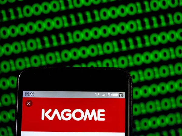 Na této fotografii se zobrazuje logo Kagome co., Ltd. — Stock fotografie