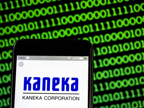 Na této fotografii je znázorněno logo společnosti kanece Corporation na Zobrazit — Stock fotografie
