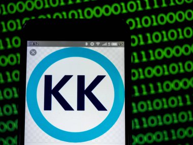 Bu fotoğraf illüstrasyon bir Keihin Corporation logosu displa görüldü