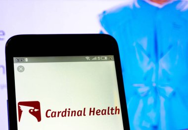 Bu fotoğraf illüstrasyonkardinal Sağlık, Inc logosu bkz.