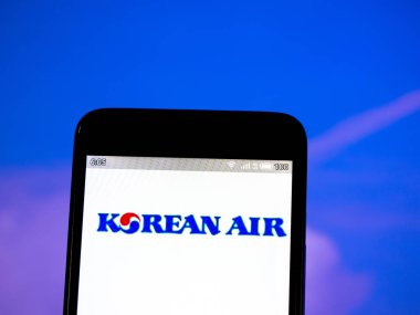 Bu fotoğraf resimde Kore hava hatları Co, Ltd logosu i