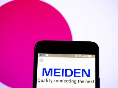 Bu fotoğraf illüstrasyonda Meidensha Corporation logosu bkz.