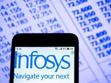 Bu fotoğraf illüstrasyoninfosys Limited logosu disp görülür