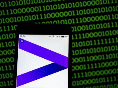 Bu fotoğraf illüstrasyonda Accenture logosu görüntülenir