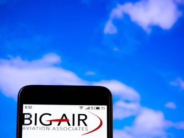 Bu fotoğraf illüstrasyon big air aviation associates logosu 