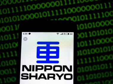 Bu fotoğraf illüstrasyonninippon Sharyo, Ltd logosu görülür 