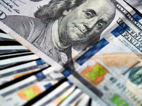 Background 100 Dollar Bills — Stock Photo, Image