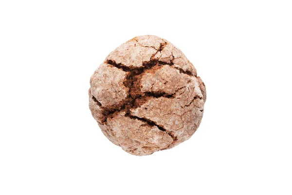 쿠키는 흰 배경에서 고립되었다 — 스톡 사진