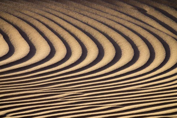 Textura Pozadí Písečných Dun Poušti Sahara — Stock fotografie