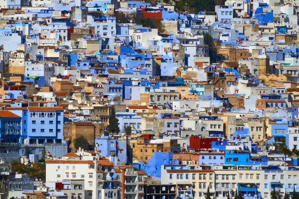 Famosa Ciudad Azul Medina Chefchaouen Marruecos — Foto de Stock