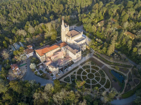 Vista aérea del palacio de Bussaco —  Fotos de Stock