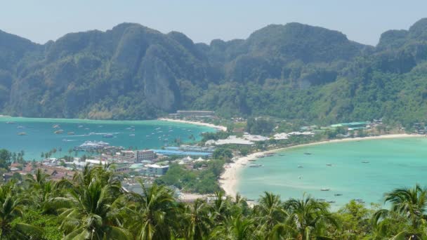 Phi Phi Île Point Vue Province Krabi Thaïlande — Video