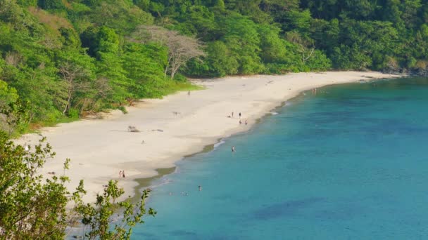 Wunderschöne Landschaft Mit Einsamen Stränden Thailand — Stockvideo