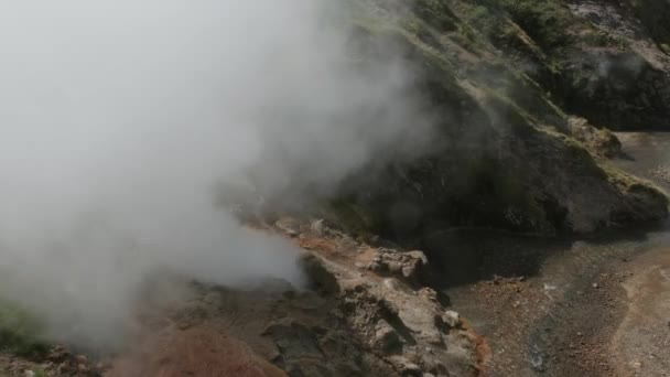 Erupting Geyser Bolshoy Big Valley Geysers Península Kamchatka Rússia — Vídeo de Stock