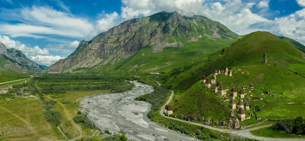 Martwe Miasto Dargavs W Północnej Osetii — Zdjęcie stockowe