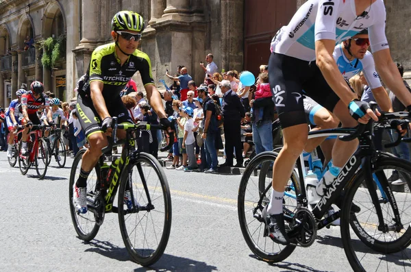 Catânia Itália Maio 2018 Ciclista Johan Esteban Chaves Rubio Columbia — Fotografia de Stock