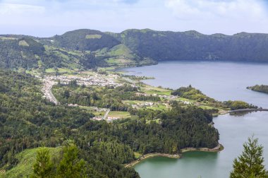 Ismarlayarak, göl, Sete Cidades (