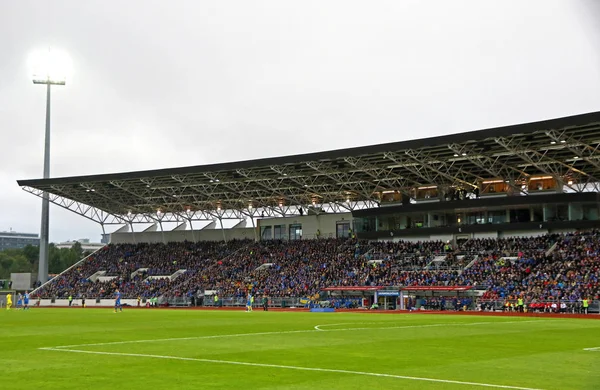 Reykjavik Zlanda Eylül 2017 Panoramik Fifa Dünya Kupası 2018 Oyun — Stok fotoğraf