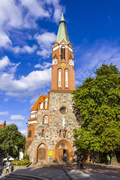 Sopot Polen Juli 2015 George Rooms Katholieke Kerk Sopot Gebouwd — Stockfoto