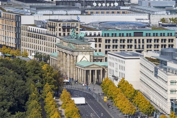 Brandenburger Tor Puerta Brandenburgo Uno Los Monumentos Más Famosos Berlín —  Fotos de Stock