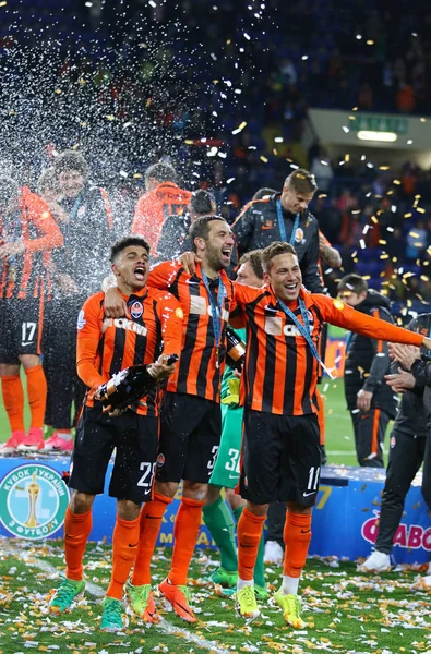 Kharkiv Ukraine May 2017 Shakhtar Donetsk Winner Cup Ukraine 2017 — Stock Photo, Image