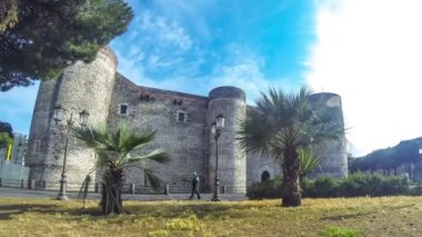 Castello Ursino Catania, Sicilya, İtalya