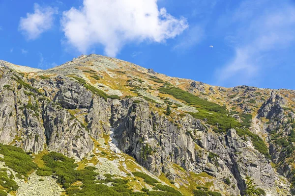 Yüksek Tatras Dağlar Vysoke Tatry Slovakya Yürüyüş Mlynicka Vadisi Skok — Stok fotoğraf