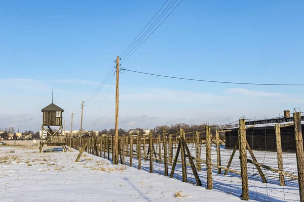 Lublin Polen Januari 2018 Majdanek Koncentrationsläger Lublin Poland — Stockfoto