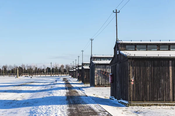 Lublín Polonia Enero 2018 Cuartel Prisioneros Campo Concentración Majdanek Lublin —  Fotos de Stock