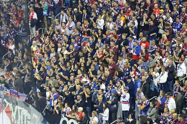 Berlin Germany September 2017 Supporters Eisbaren Berlin Team Show Support — Stock Photo, Image